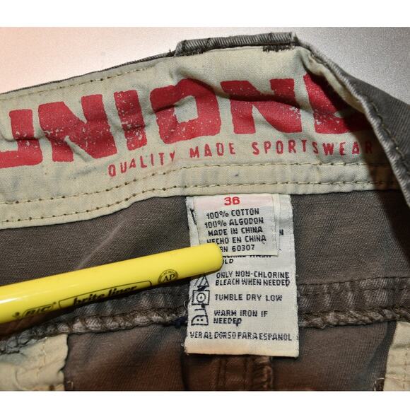 Union Bay Camo Shorts Men's 36 Cargo Unionbay Utility - Picture 4 of 7